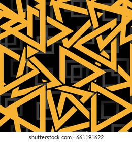 Endless abstract pattern. Background texture.  Vector illustration.