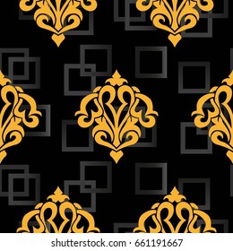 Endless abstract pattern. Background texture.  Vector illustration.