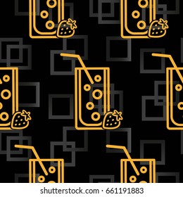 Endless abstract pattern. Background texture.  Vector illustration.