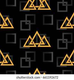 Endless abstract pattern. Background texture.  Vector illustration.