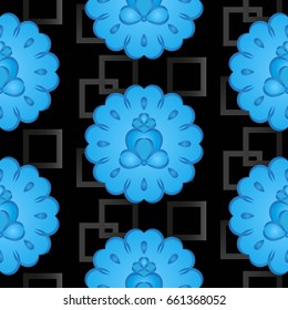 Endless abstract pattern. Background texture.  Vector illustration.