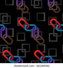 Endless abstract pattern. Background texture.  Vector illustration.
