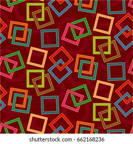 Endless abstract pattern. Background texture.  Vector illustration.