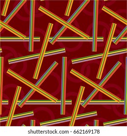 Endless abstract pattern. Background texture.  Vector illustration.