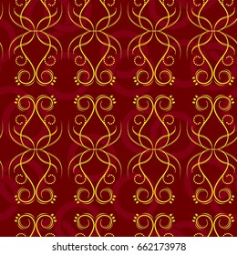 Endless abstract pattern. Background texture.  Vector illustration.