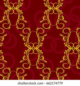Endless abstract pattern. Background texture.  Vector illustration.