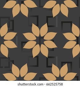 Endless abstract pattern. Background texture.  Vector illustration.