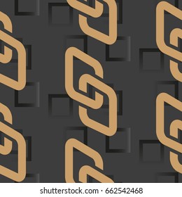 Endless abstract pattern. Background texture.  Vector illustration.