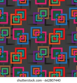 Endless abstract pattern. Background texture.  Vector illustration.