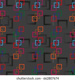 Endless abstract pattern. Background texture.  Vector illustration.