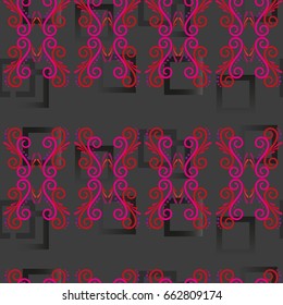Endless abstract pattern. Background texture.  Vector illustration.