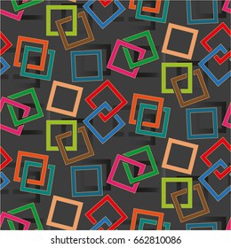 Endless abstract pattern. Background texture.  Vector illustration.