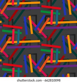 Endless abstract pattern. Background texture.  Vector illustration.