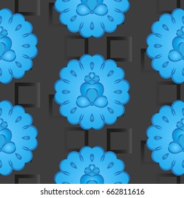 Endless abstract pattern. Background texture.  Vector illustration.