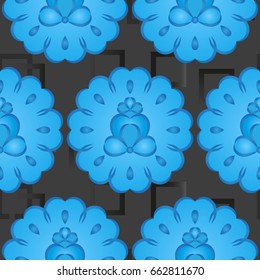 Endless abstract pattern. Background texture.  Vector illustration.