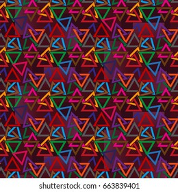 Endless abstract pattern. Background texture.  Vector illustration.