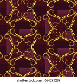 Endless abstract pattern. Background texture.  Vector illustration.