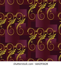 Endless abstract pattern. Background texture.  Vector illustration.