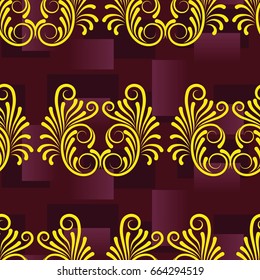Endless abstract pattern. Background texture.  Vector illustration.