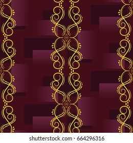 Endless abstract pattern. Background texture.  Vector illustration.