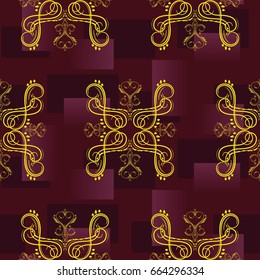 Endless abstract pattern. Background texture.  Vector illustration.