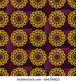 Endless abstract pattern. Background texture.  Vector illustration.