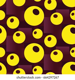 Endless abstract pattern. Background texture.  Vector illustration.