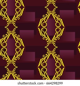 Endless abstract pattern. Background texture.  Vector illustration.