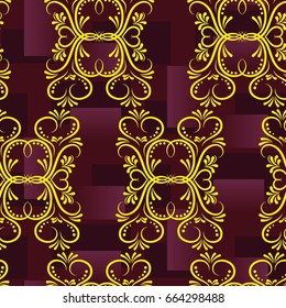 Endless abstract pattern. Background texture.  Vector illustration.