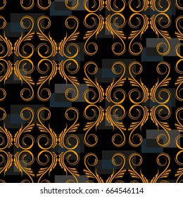 Endless abstract pattern. Background texture.  Vector illustration.