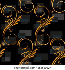 Endless abstract pattern. Background texture.  Vector illustration.