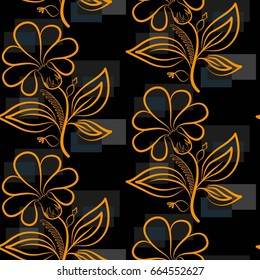 Endless abstract pattern. Background texture.  Vector illustration.