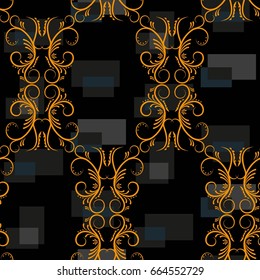 Endless abstract pattern. Background texture.  Vector illustration.