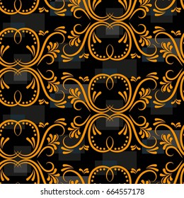 Endless abstract pattern. Background texture.  Vector illustration.