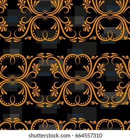 Endless abstract pattern. Background texture.  Vector illustration.