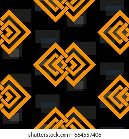 Endless abstract pattern. Background texture.  Vector illustration.