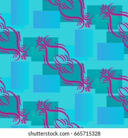 Endless abstract pattern. Background texture.  Vector illustration.