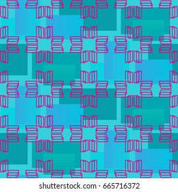 Endless abstract pattern. Background texture.  Vector illustration.