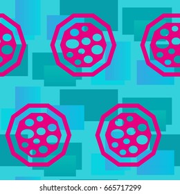 Endless abstract pattern. Background texture.  Vector illustration.