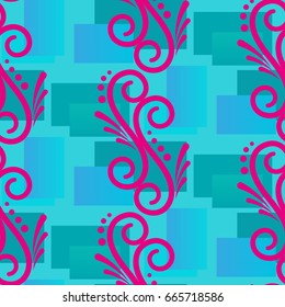 Endless abstract pattern. Background texture.  Vector illustration.