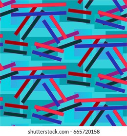 Endless abstract pattern. Background texture, note, treble clef, music, sound.  Vector illustration.