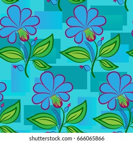 Endless abstract pattern. Background texture.  Vector illustration.