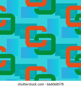 Endless abstract pattern. Background texture.  Vector illustration.