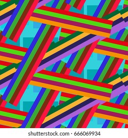 Endless abstract pattern. Background texture.  Vector illustration.