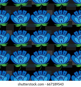 Endless abstract pattern. Background texture.  Vector illustration.