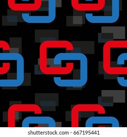 Endless abstract pattern. Background texture.  Vector illustration.