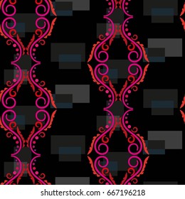 Endless abstract pattern. Background texture.  Vector illustration.