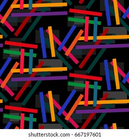 Endless abstract pattern. Background texture.  Vector illustration.