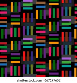 Endless abstract pattern. Background texture.  Vector illustration.