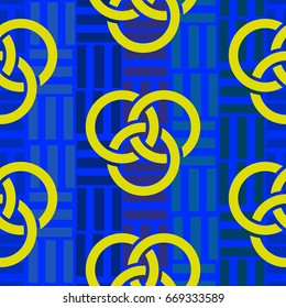 Endless abstract pattern. Background texture.  Vector illustration.